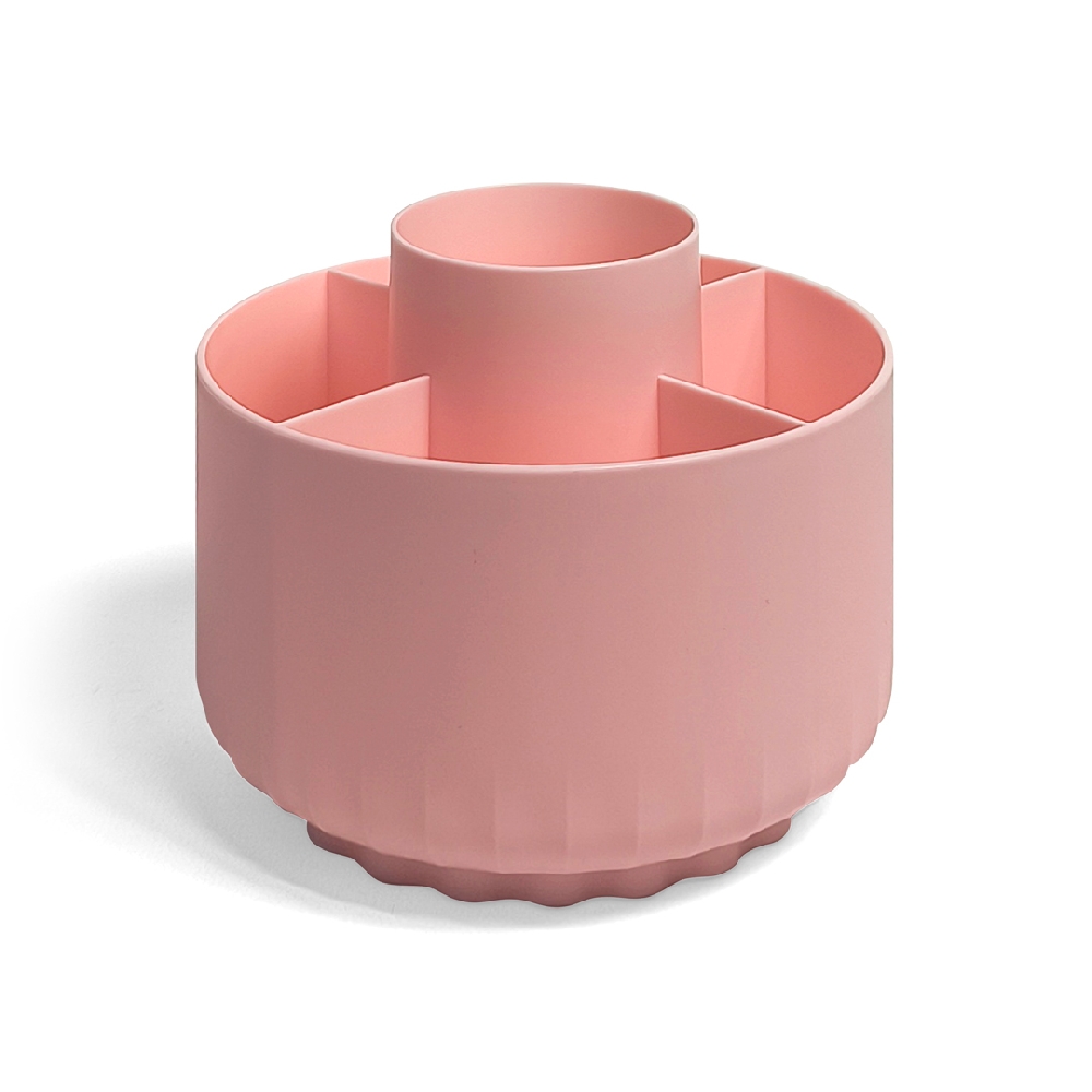 O01519 ORGANIZADOR GIRATORIO DE COLORES 12X11CM