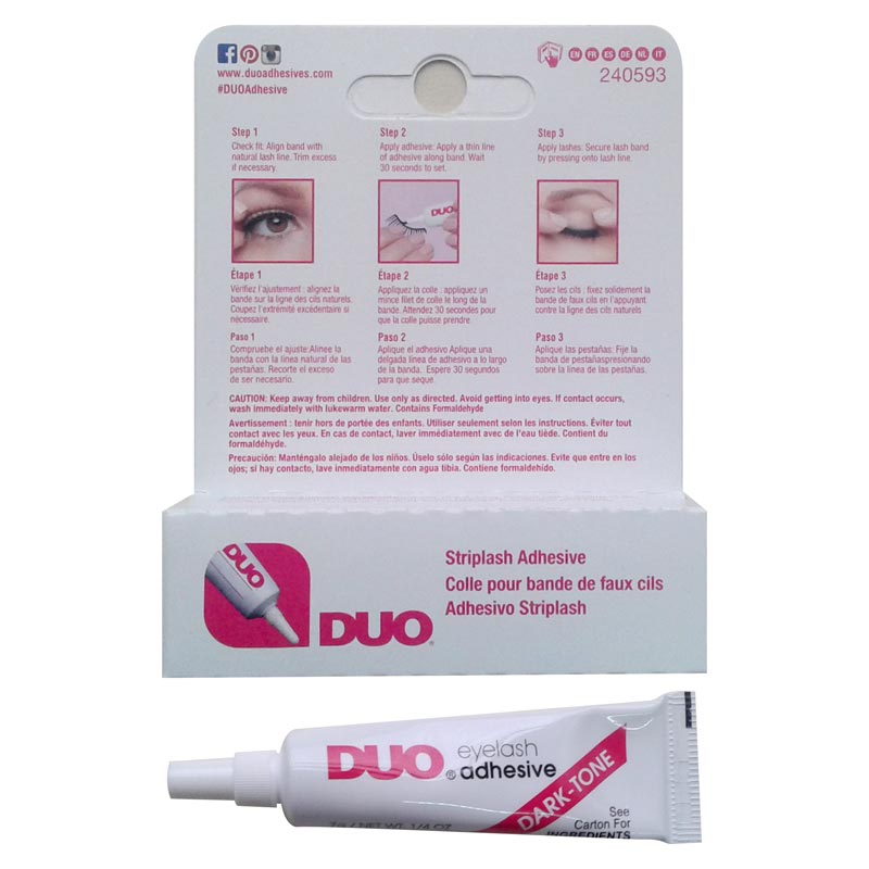 P00016 SP PEGAMENTO P. TIRA  DUO X 7G. NEGRO