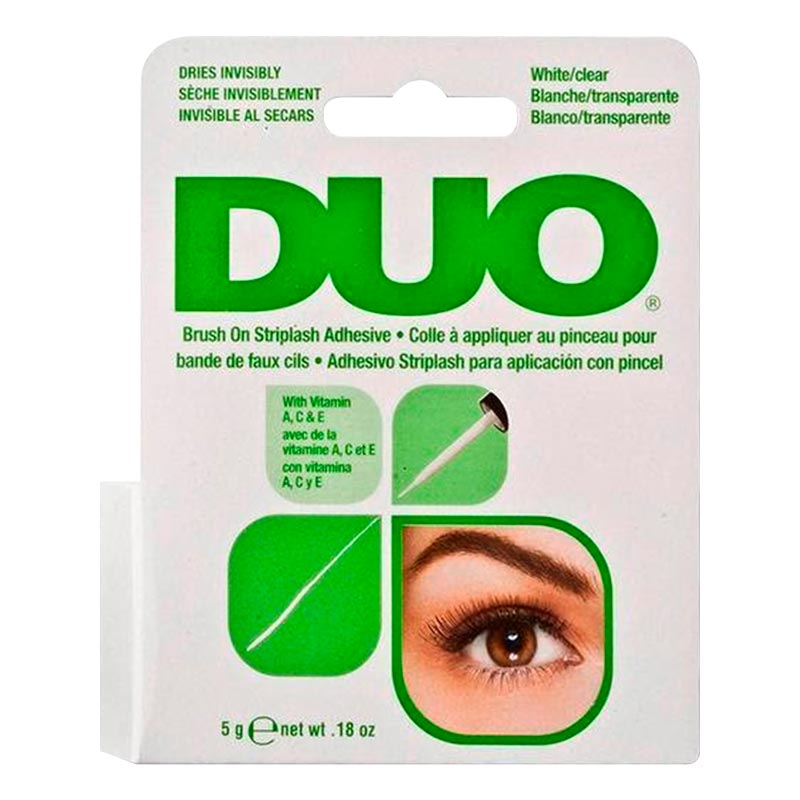 P00017 SP PEGAMENTO  DUO BRUSH - ON X 5GR. TRANSP.