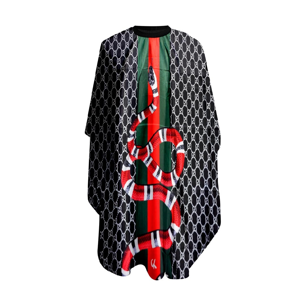 CAPA ESTAMPADA CON CUELLO ELÁSTICO Y GANCHOS | Vista 2