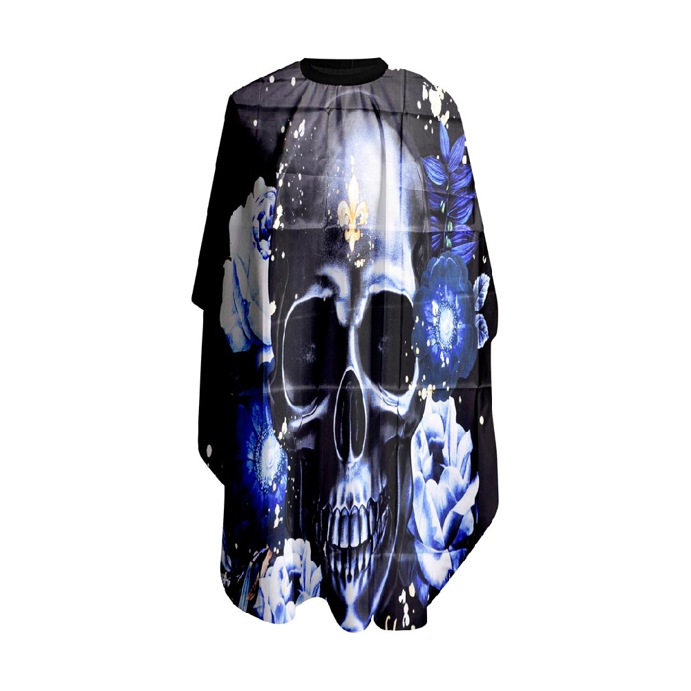 CAPA ESTAMPADA CON CUELLO ELÁSTICO Y GANCHOS | Vista 3