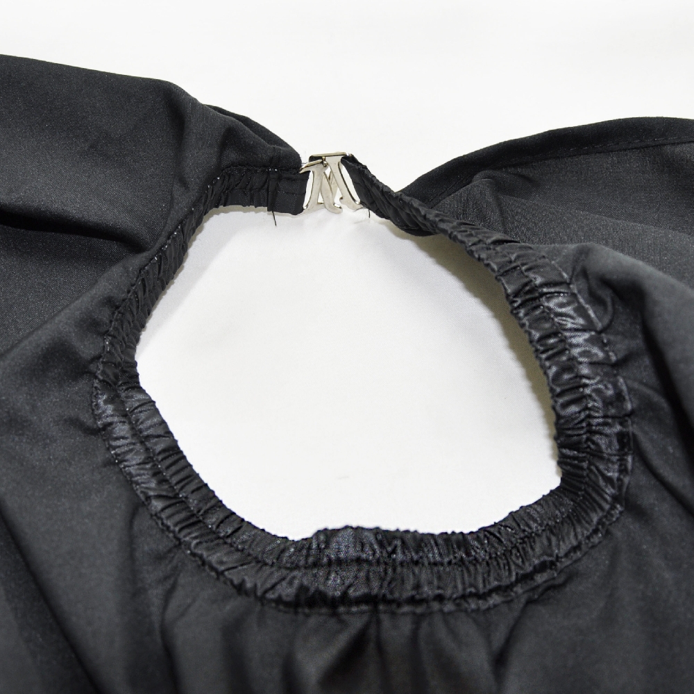 CAPA ESTAMPADA CON CUELLO ELÁSTICO Y GANCHOS | Vista 5