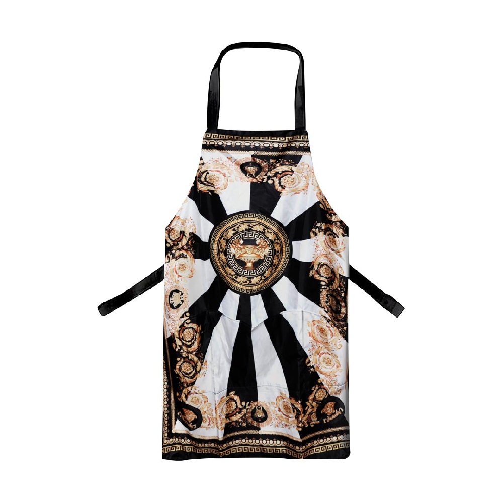 P00091 DELANTAL SIRE FULL ESTAMPADO C/ TRIPLE BOLSILLO