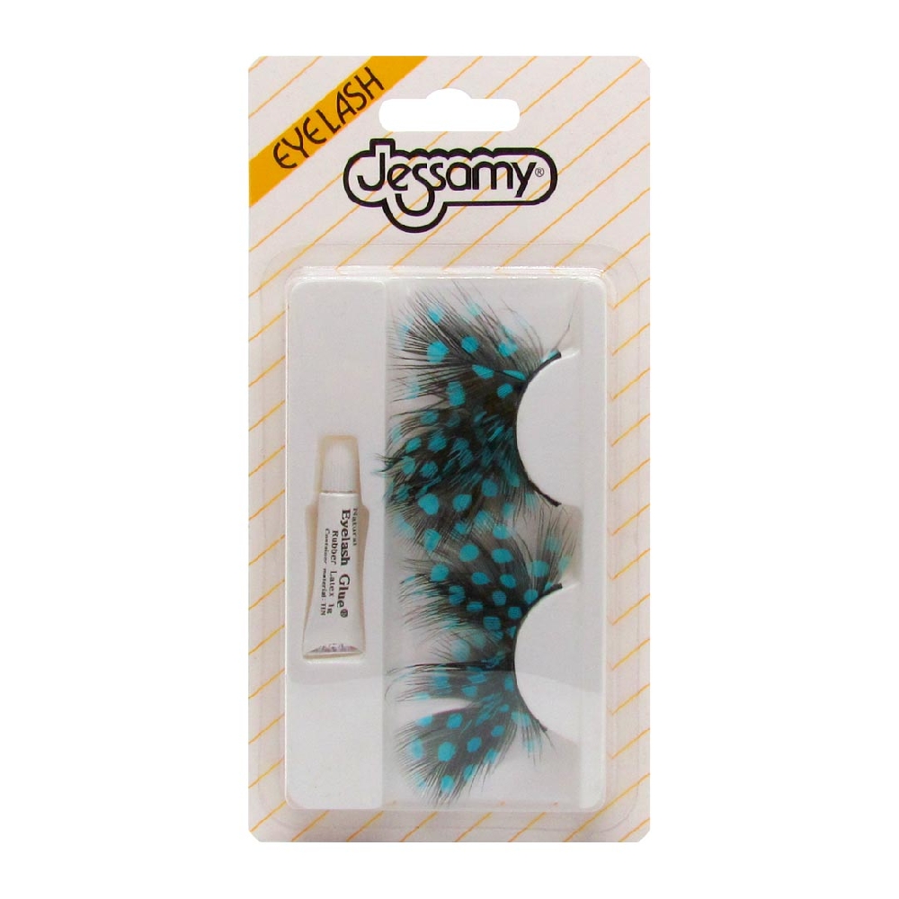 P00135 PESTAÑAS CON PLUMAS