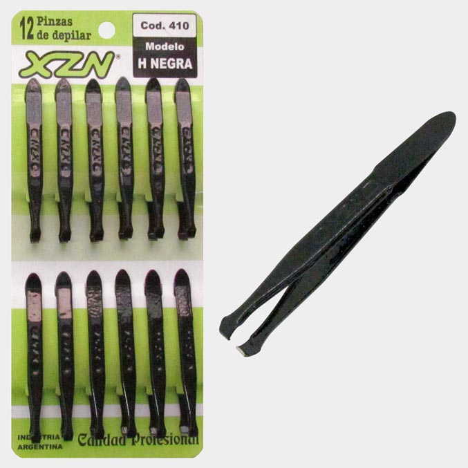P00410 PINZA P/DEP. XZN HUECA NEGRA X 12 U. (EX-453)