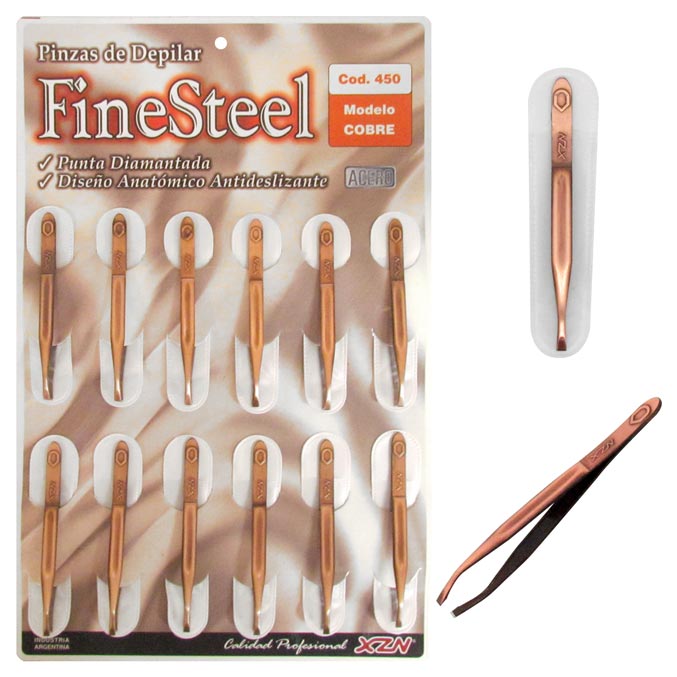 P00450 PINZA P/DEP. XZN COBRE X 12 U. (EX-454)
