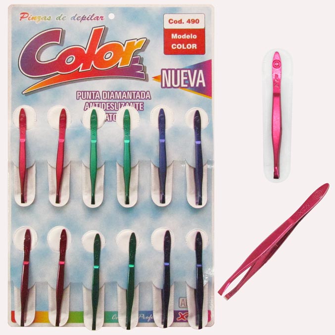 P00490 PINZA P/DEP. XZN P/DIAMANTADA ANTIDES.COLOR X 12