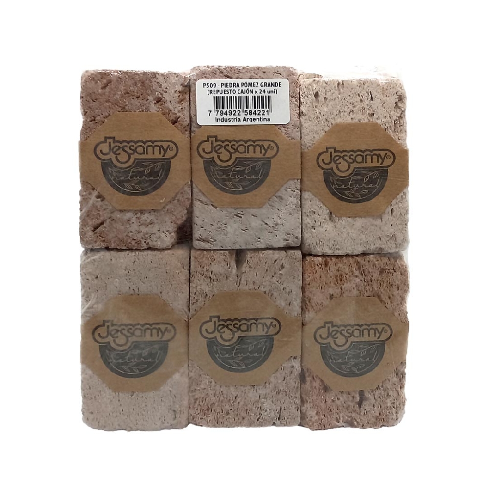 RESPUESTO PIEDRA POMEZ NATURAL X 24 UNIDADES | Vista 3
