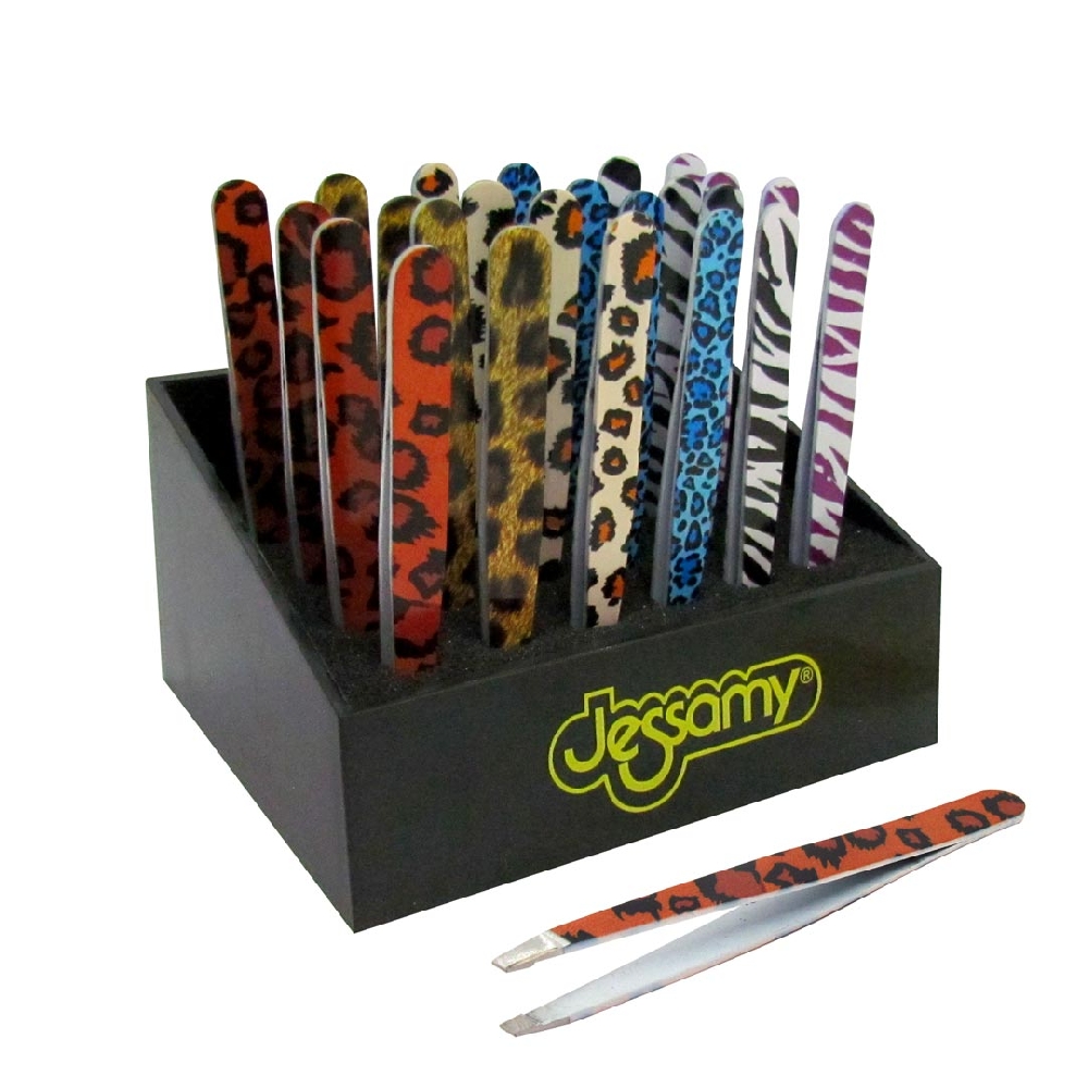 P00580 PINZAS ANIMAL PRINT DISPLAY X24