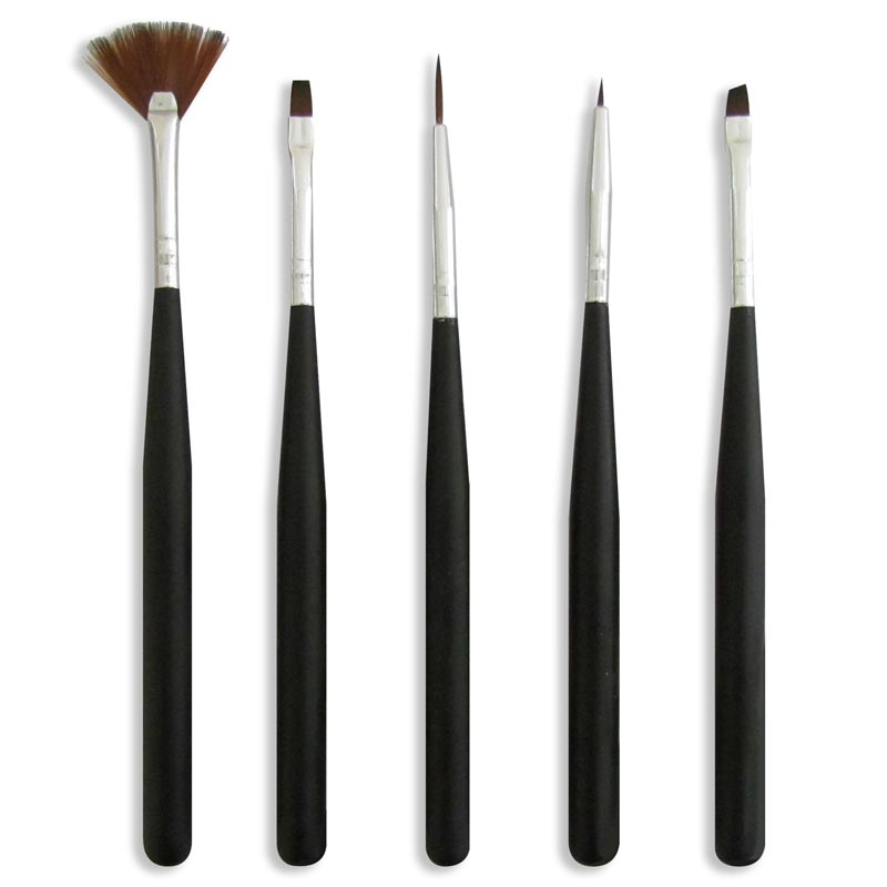 P01871 SET PINCELES DECO U&Ntilde;AS X 5 UNID