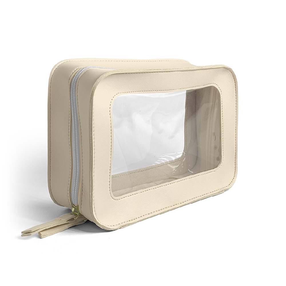 PORTACOSMETICO CON VENTANA GRANDE 23x7x15.5cm | Vista 5