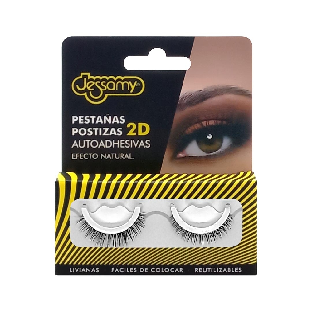 PESTAÑAS POSTIZAS 2D AUTOADHESIVAS - G-117 | Vista 2