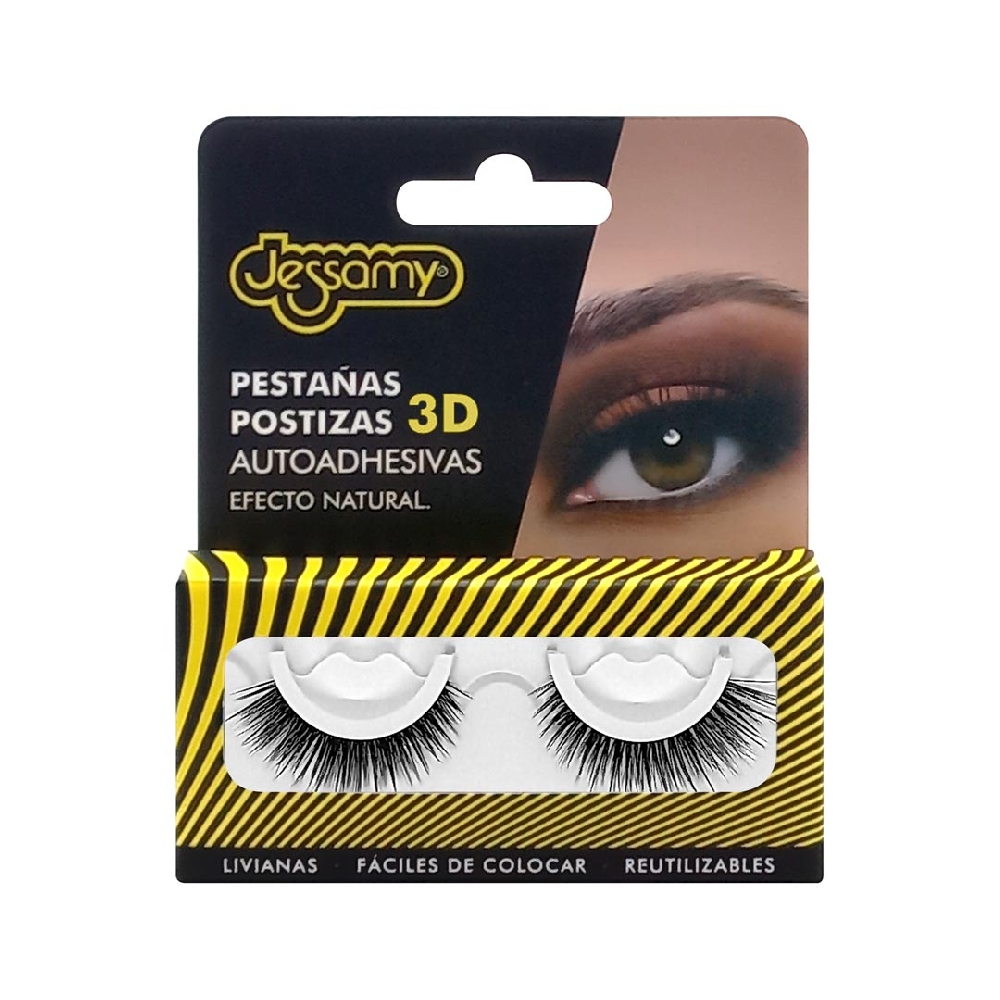 PESTAÑAS POSTIZAS 3D AUTOADHESIVAS - F-51 | Vista 2