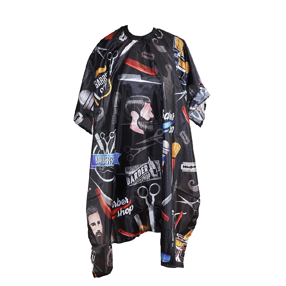 CAPA BARBERIA CUELLO ELASTIZADO C/GANCHOS | Vista 3