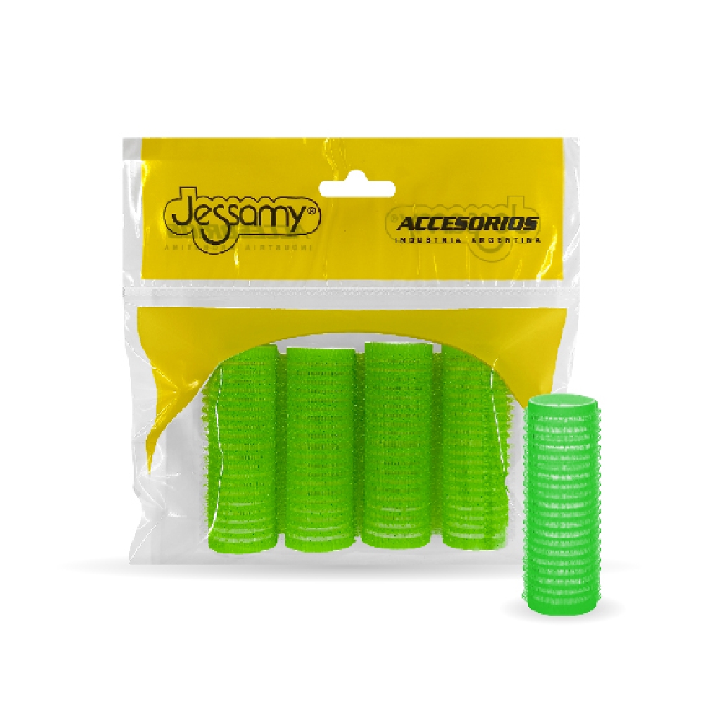 R01121 RULEROS ABROJO 21mm X 4 VERDE