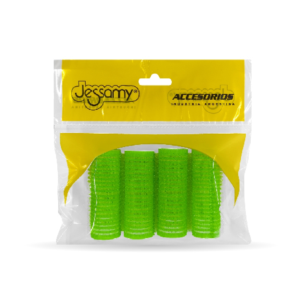 RULEROS ABROJO 21mm X 4 VERDE | Vista 3