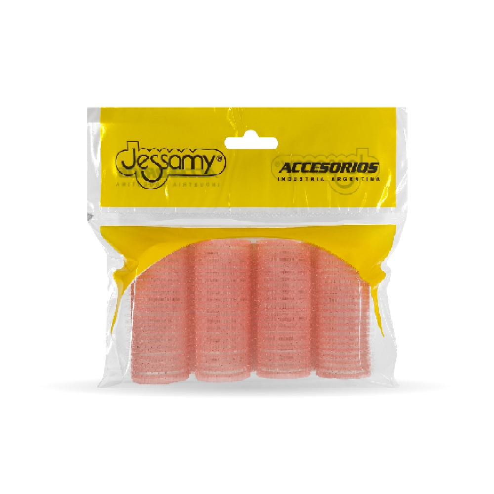 RULEROS ABROJO 24mm X 4 ROSA | Vista 3