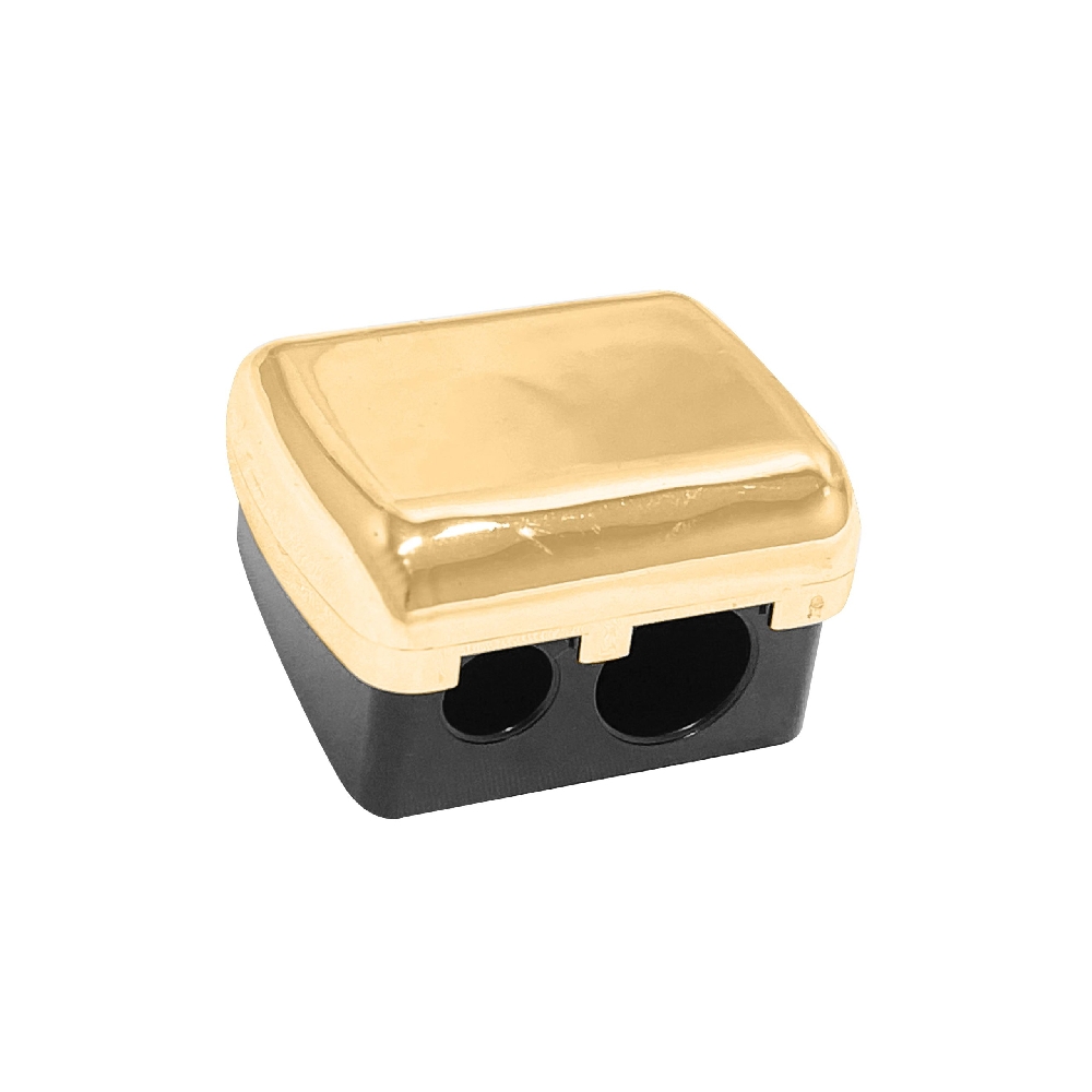 SACAPUNTAS DOBLE DORADO/PLATEADO | Vista 2