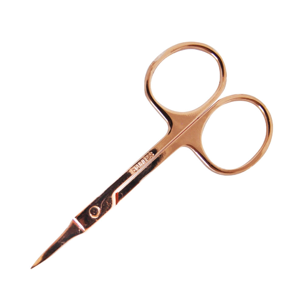 T08100 TIJERA CORTA CUTICULA ROSY GLOW