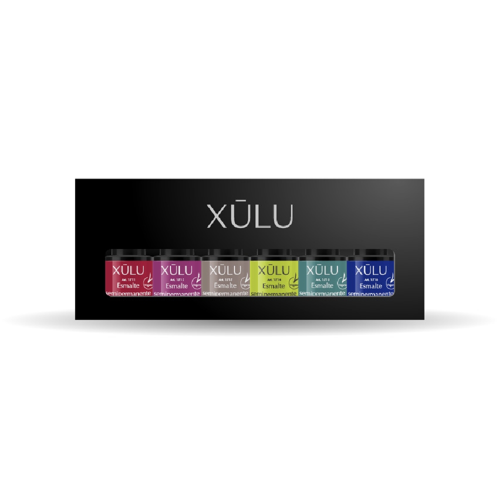 XÚLU PACK X 6 ESMALTE UV TRAVELERS | Vista 4