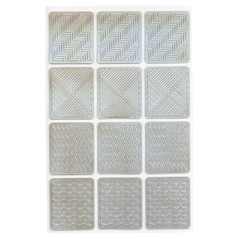 U00010 STICKERS STENCIL PARA U&Ntilde;AS (VARIOS MODELOS)