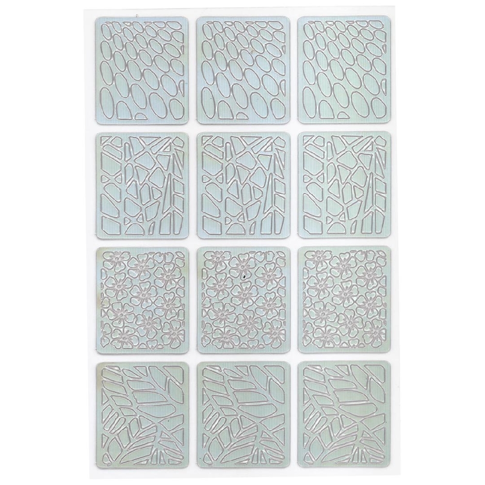 U00010 STICKERS STENCIL PARA U&Ntilde;AS (VARIOS MODELOS)