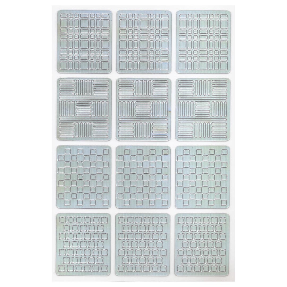 U00010 STICKERS STENCIL PARA U&Ntilde;AS (VARIOS MODELOS)