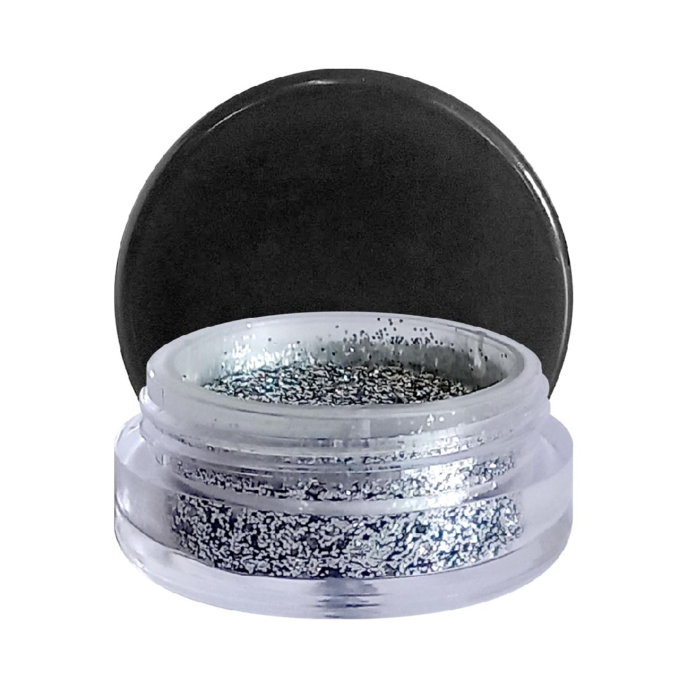 U16902 GLITTER PURO x1gr - 02 PLATA