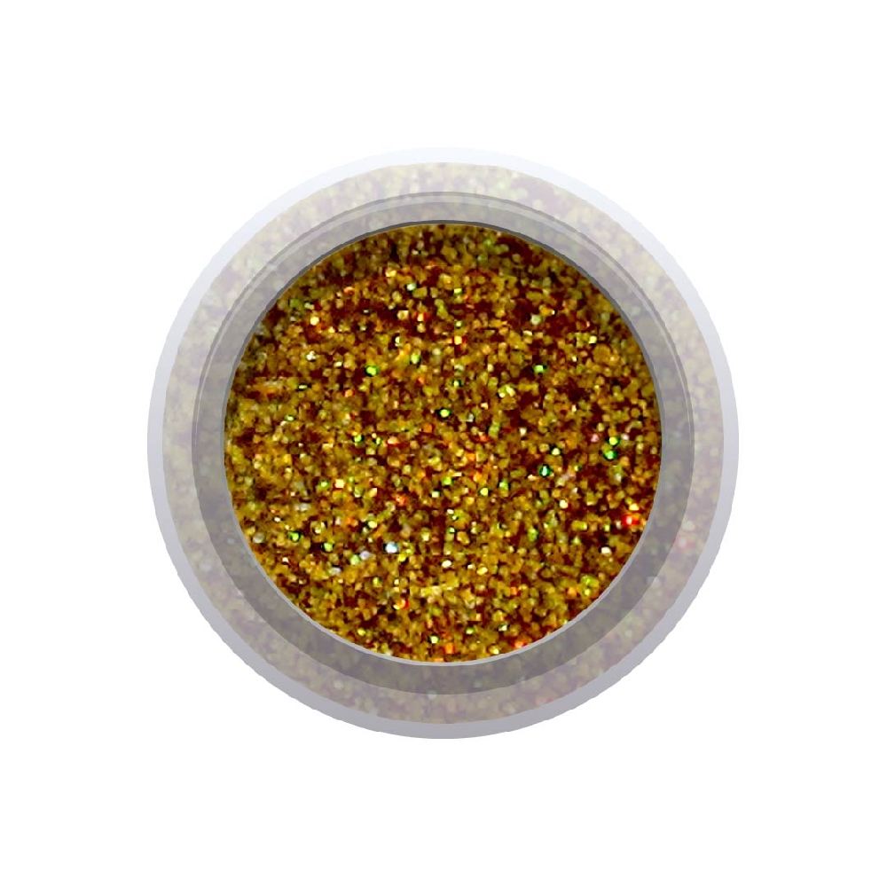 GLITTER PURO x1gr - 03 ORO HOLOGRAFICO | Vista 3