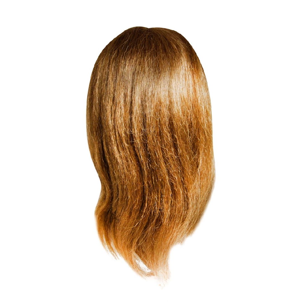 CABEZA PRACTICA PELO NATURAL CASTAÑO (40cm) | Vista 3