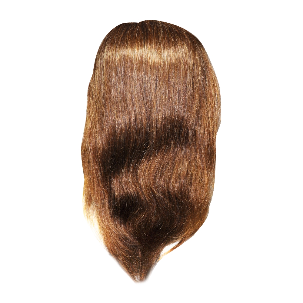 CABEZA PRACT PELO NATURAL CASTAÑO (40CM) | Vista 2