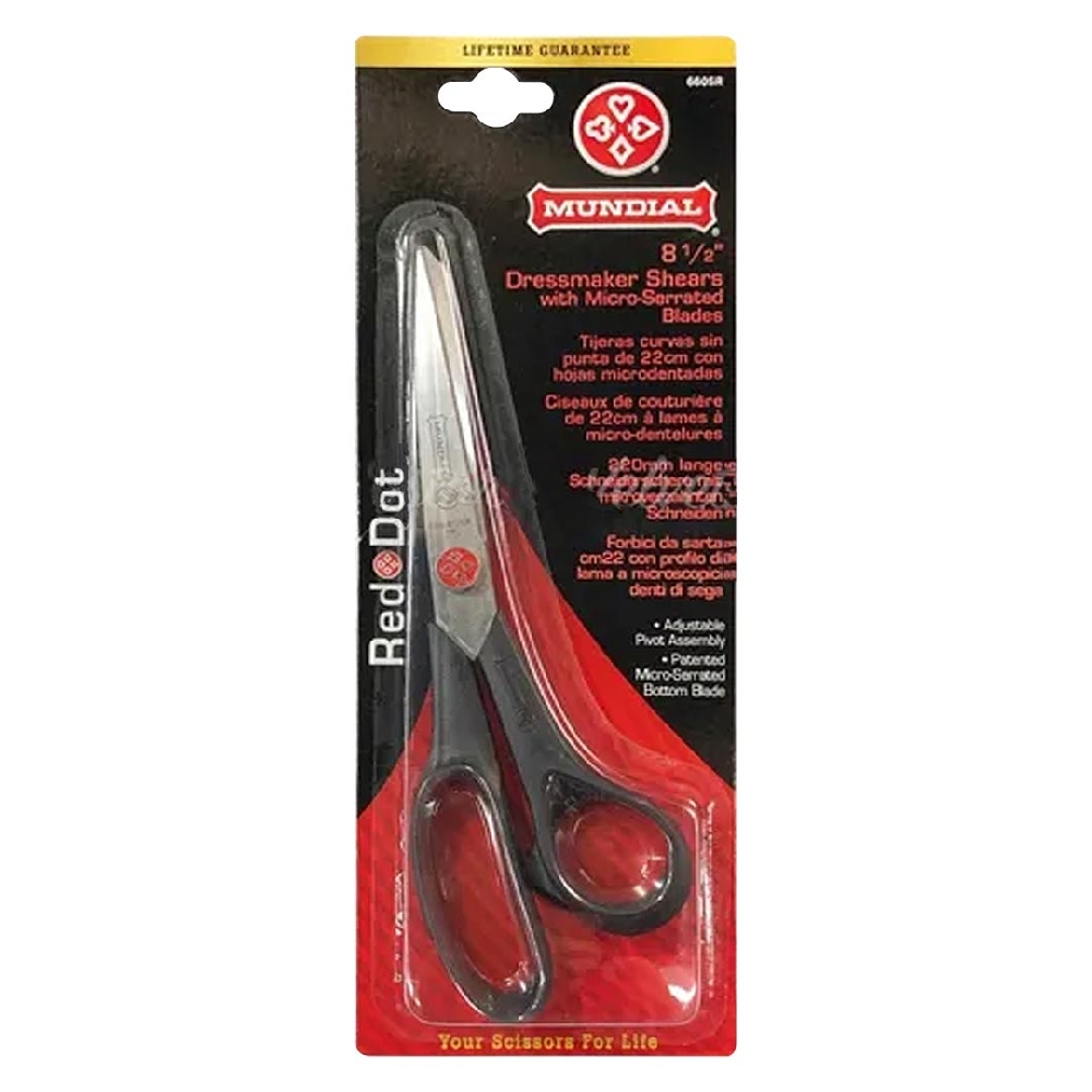 MUNDIAL TIJERA ZIG ZAG DENTADA 665 8 1/2