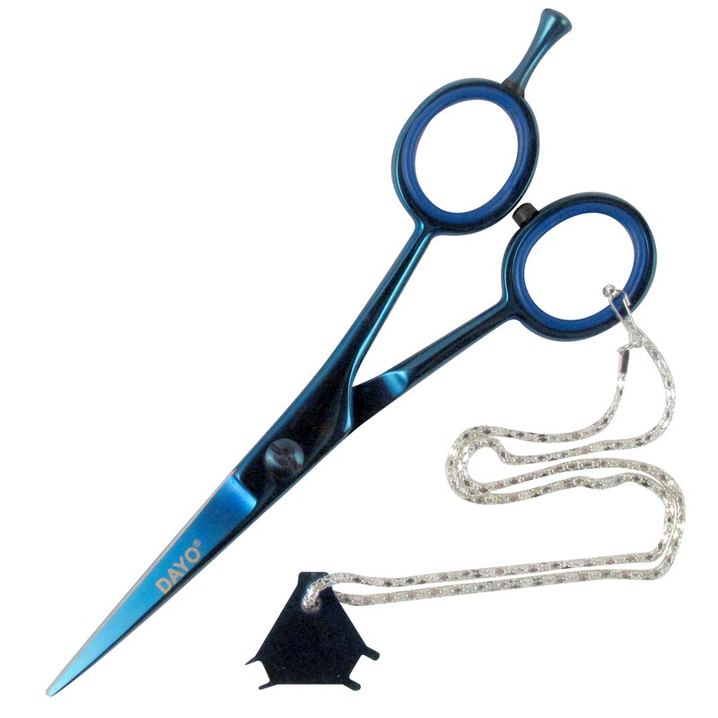 W01850 TIJERA DAYO 5" FN BLUE TITANIUM