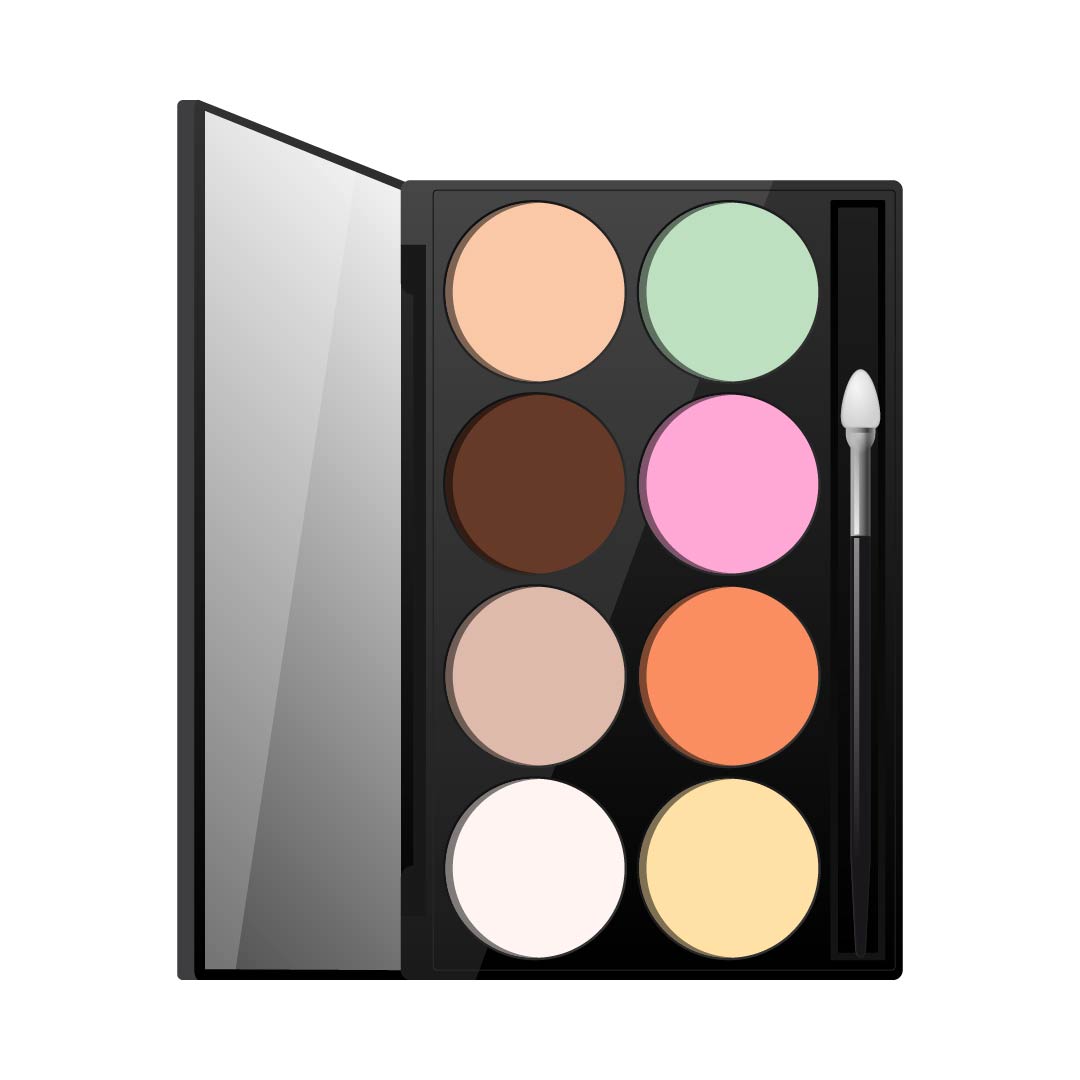 Z00483 PALETA PARA CORRECTOR X 8 C/ESPEJO