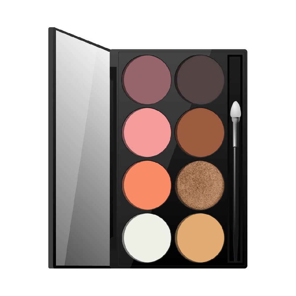 Z48401 PALETA PARA SOMBRA x8 C/ESPEJO nro. 1