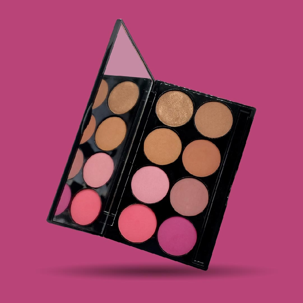 PALETA PARA RUBOR X 8 C/ESPEJO | Vista 2