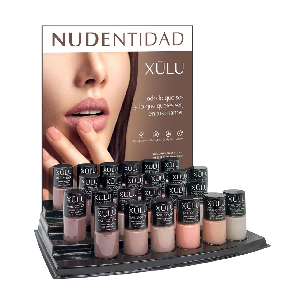 Z08803 EXH NUDENTIDAD ESMALTE NAIL COLOR X 48