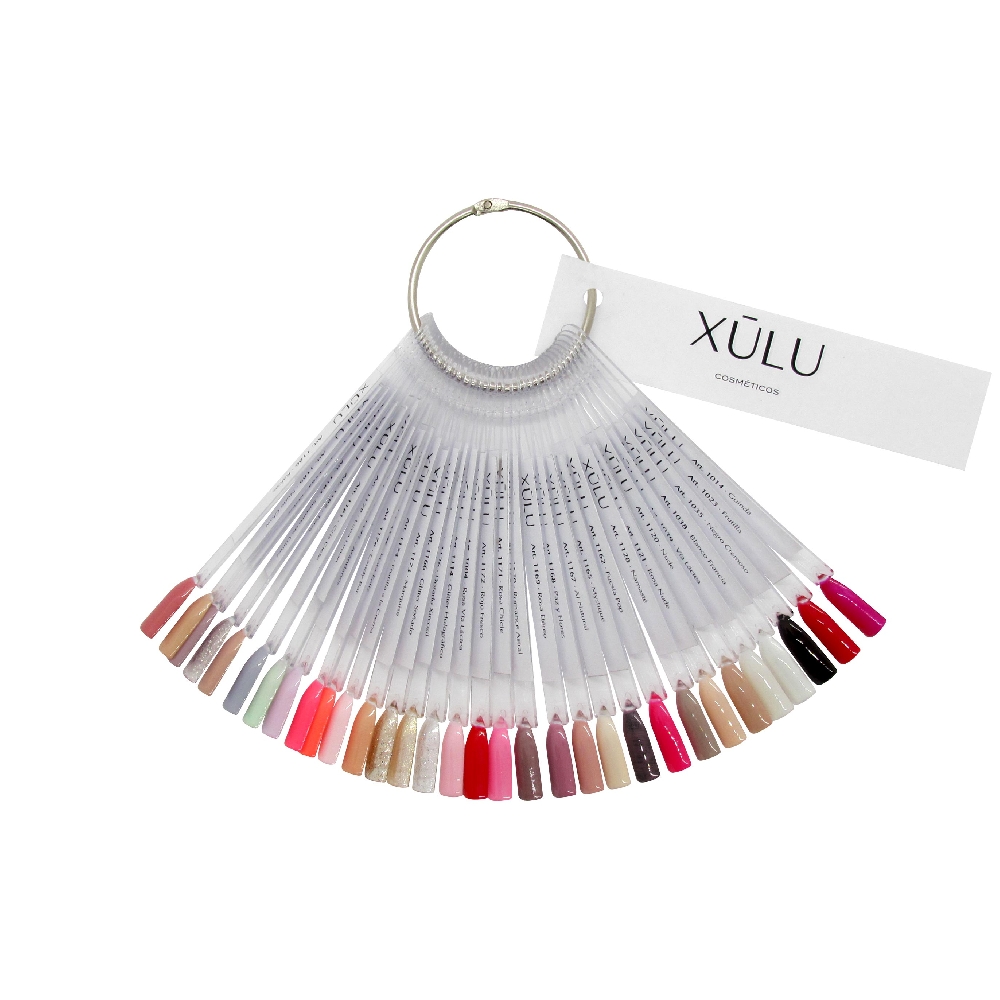 Z01001 X&Uacute;LU U&Ntilde;ERO ESMALTE UV/LED 24 COLORES