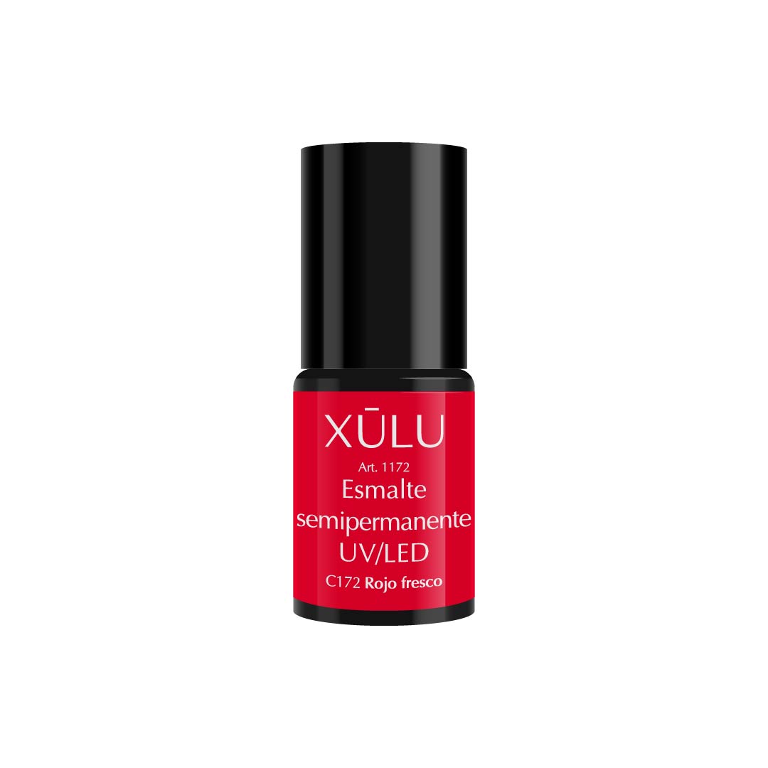 Z01172 X&Uacute;LU ESMALTE SEMI UV/LED n.172 Rojo Fresco x6ml