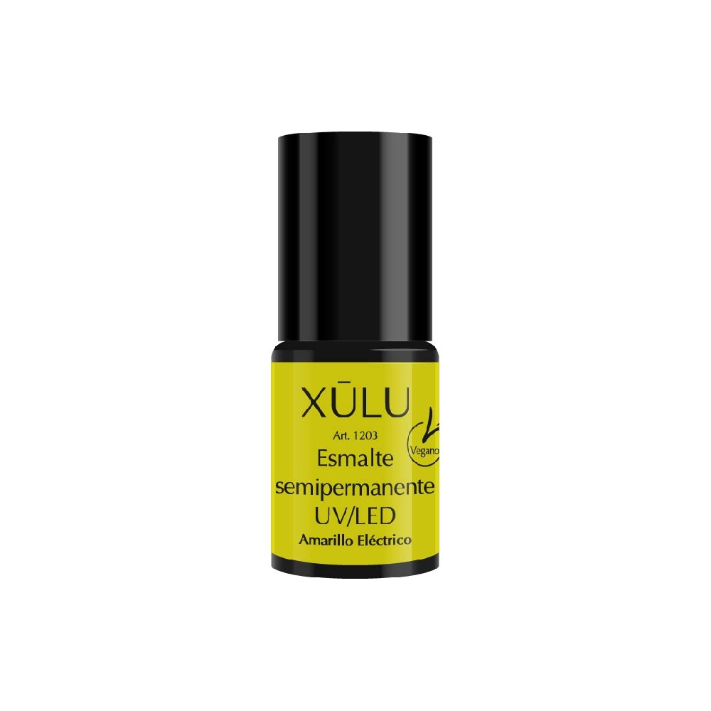 Z01203 X&Uacute;LU ESMALTE SEMI UV/LED n.203 Amarillo el&eacute;c x6ml