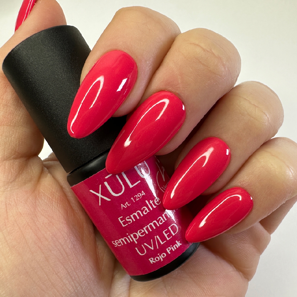 XÚLU ESMALTE SEMI UV/LED n.1294 Rojo Pink | Vista 2