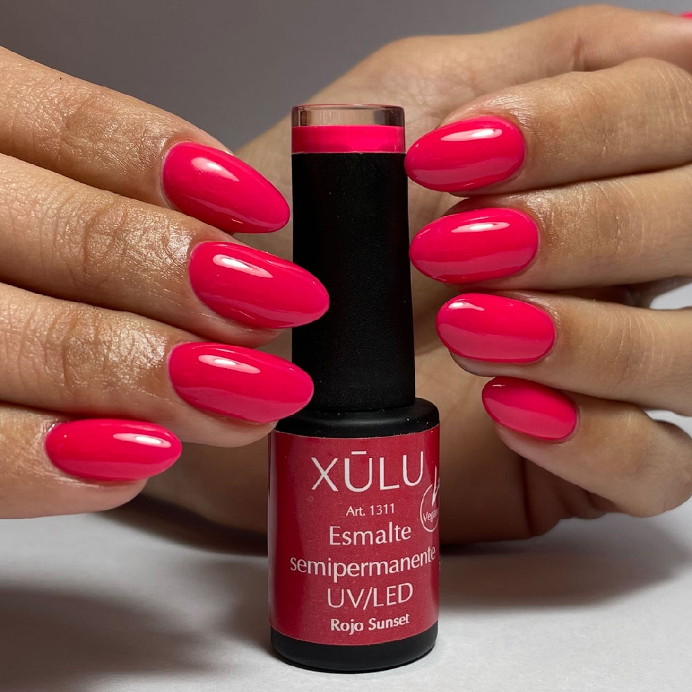 XÚLU ESMALTE SEMI UV/LED 311 - Rojo Sunset | Vista 5