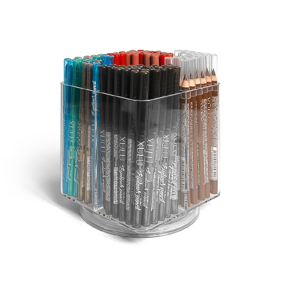 Z01522 EXHIBIDOR GIRATORIO CUADRADO LAPICES