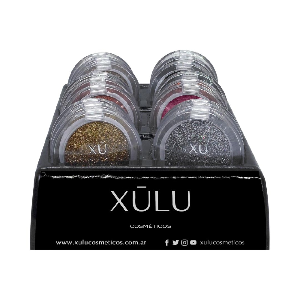 BANDEJA COMPACT GLITTER IND X 18 unid | Vista 2
