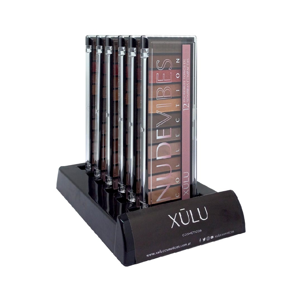 Z08412 Band. x6 - Paleta Nudevibes - Sombras Veganas