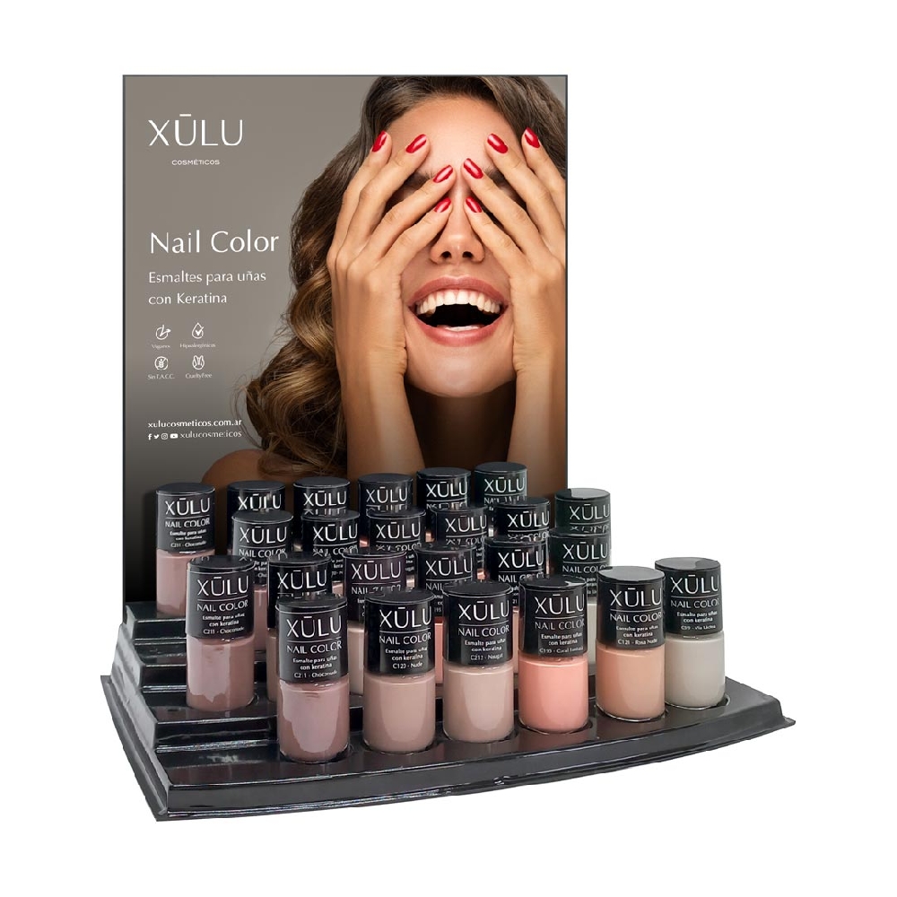 Z08807 EXHIB ESMALTE NAIL COLOR X 48 (colores a elecci&oacute;n)