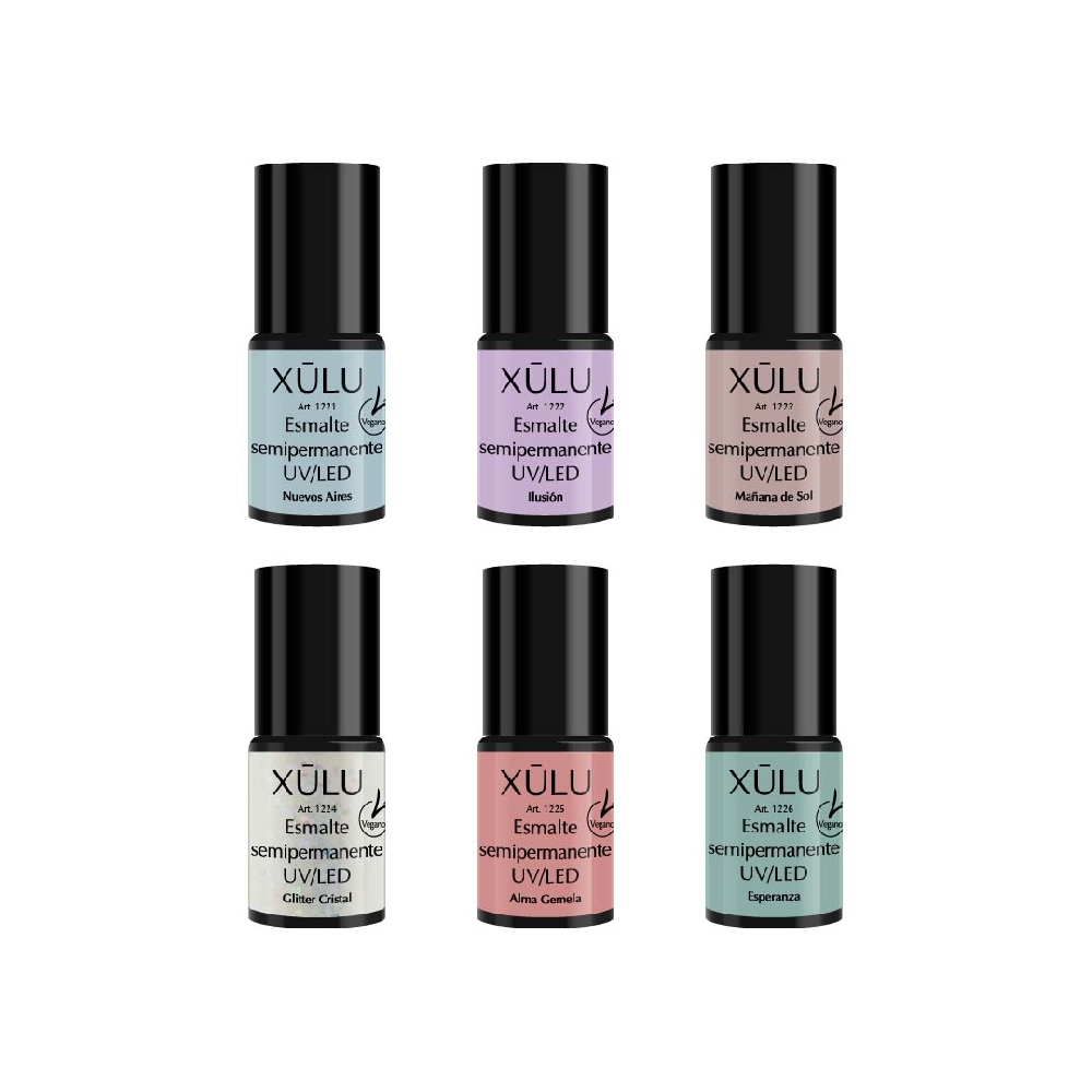 XÚLU PACK X 6 ESMALTES UV MUY IN LOVE | Vista 2