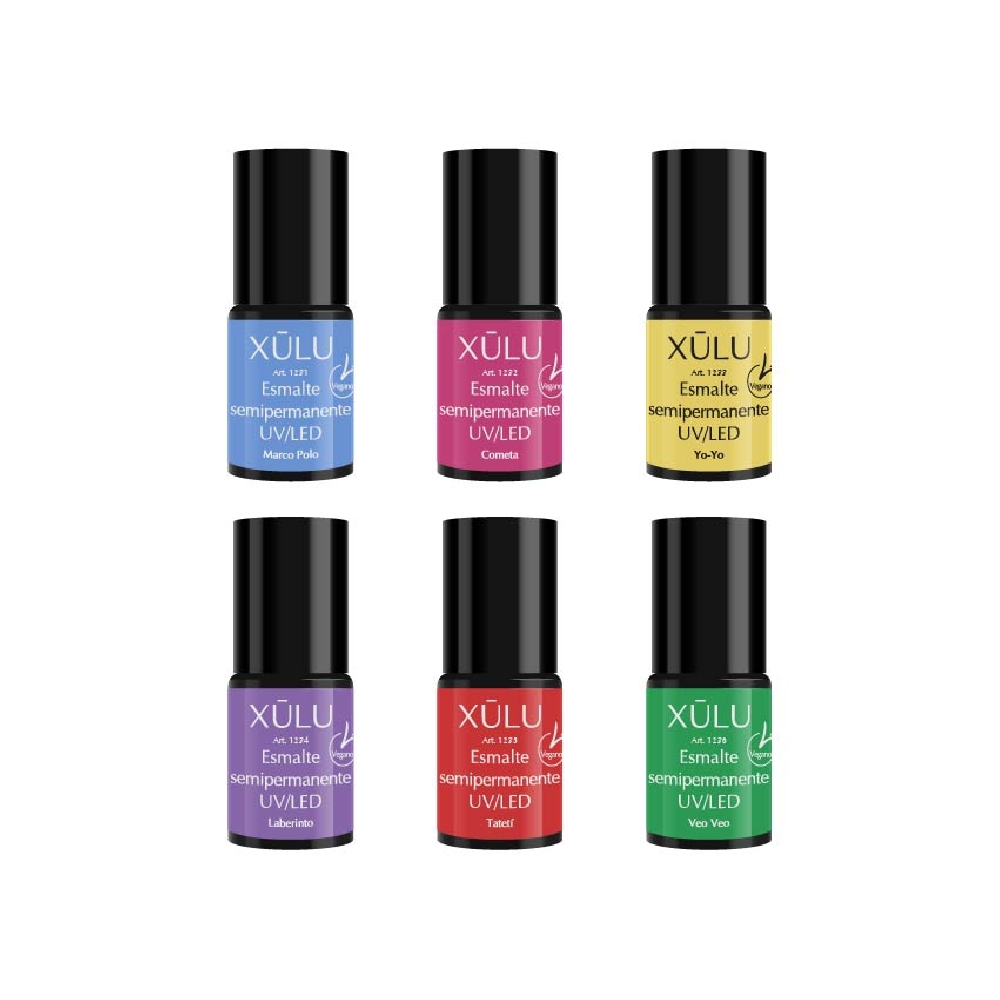 XÚLU PACK X 6 ESMALTES UV TWIST & FUN | Vista 4