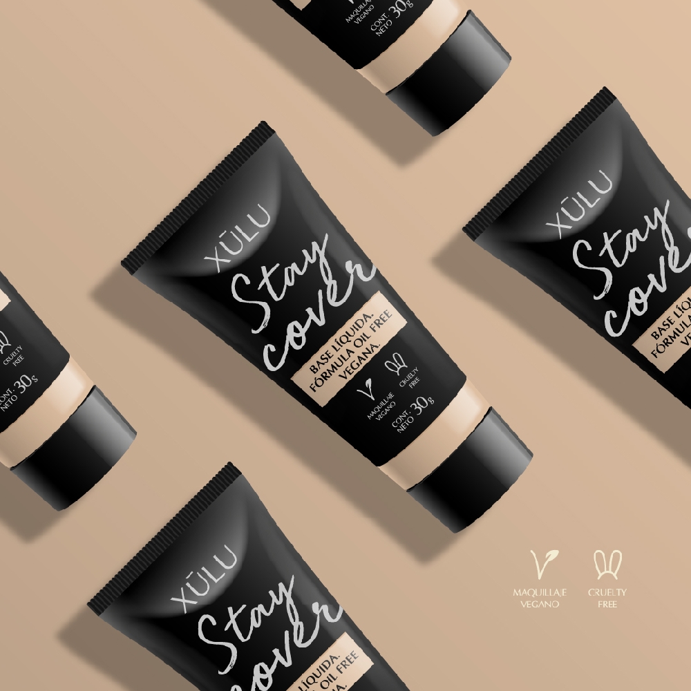 STAY COVER nro. 1 Light BASE LIQUIDA VEGANA x30ml | Vista 3